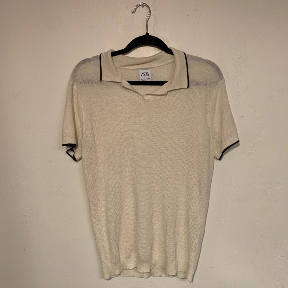 Linen Polo Shirt